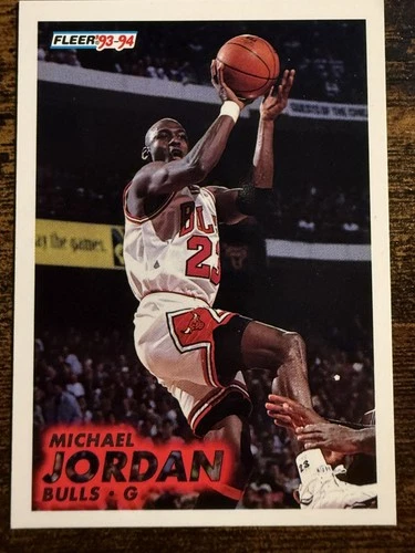 1993-1994 Fleer Basketball Card #28 ~ Michael Jordan Chicago Bulls
