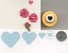 Mini Heart Shape Paper Punch by Punch Bunch Quilling-Scrapbook-Cardcraft