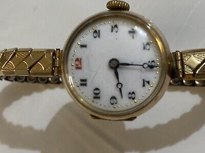 Montal 9ct Solid Gold Vintage 15 Jewels Watch 1930s | eBay