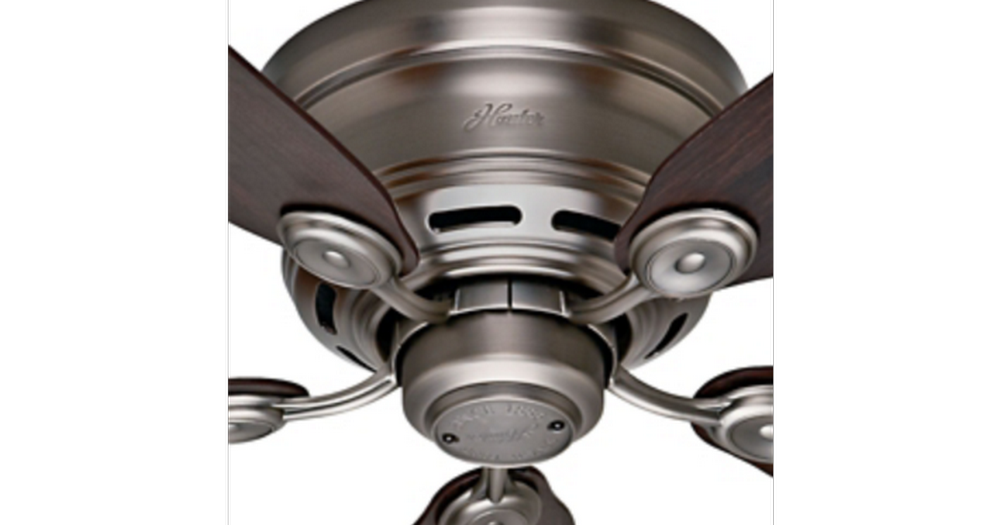 Hunter Fans Low Profile 42 Inch Low Profile Ceiling Fan with Pull