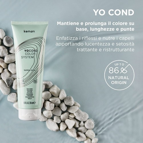 Kemon Yo Cond Beige Conditioner 250ml | Natural Shine & Soothing Care | FREE ... - Picture 2 of 6