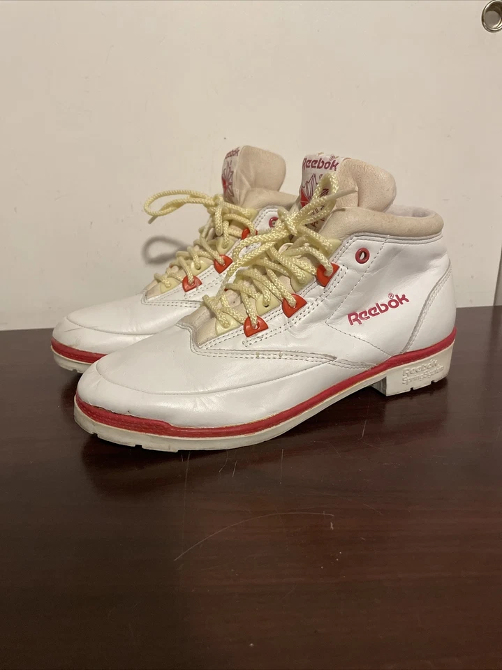 Zapatillas deportivas reebok vintage para mujer talla 7 1/2 R709 PYC reebok Spring System Foto 3 de 4