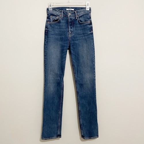 Natalia Split Bottom High Rise Jeans Ma 