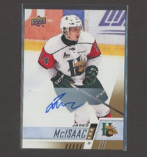 2017-18 Upper Deck CHL Autographs #91 Jared McIsaac