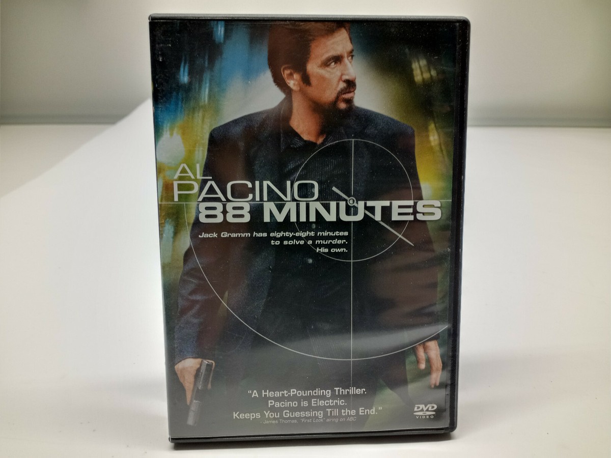 88 Minutes DVD Excellent Condition 2007 Al Pacino Alicia Witt