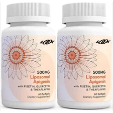Liposomal Apigenin 500mg Soft Capsules