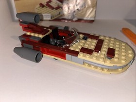 LEGO Star Wars: Land Speeder (8092) & Clone Ship (75000) No Mini figures Or Box