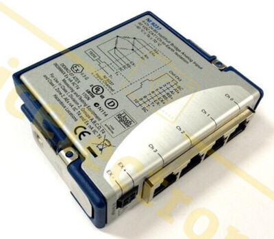 New National Instruments NI 9237 cDAQ Strain / Bridge Input Module, RJ50