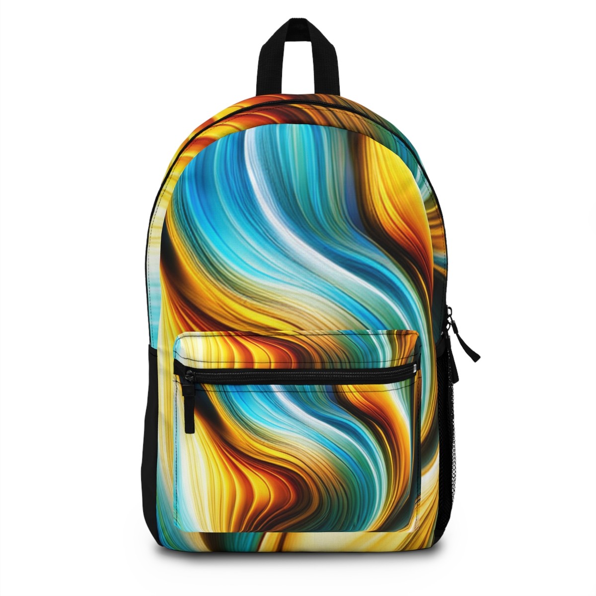 Backpack - Vibrant Blu-Yellow Colors | eBay display picture 1