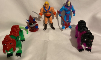 5 Inch He -man and the Masters of  Universe Set Of Figures  Mexican Edition