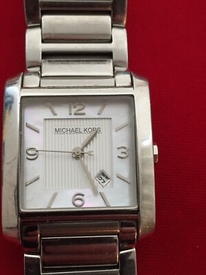 MICHAEL KORS 3146 MOTHER OF PEARL DIAL ALL STAINLESS STEEL 5  display picture 3