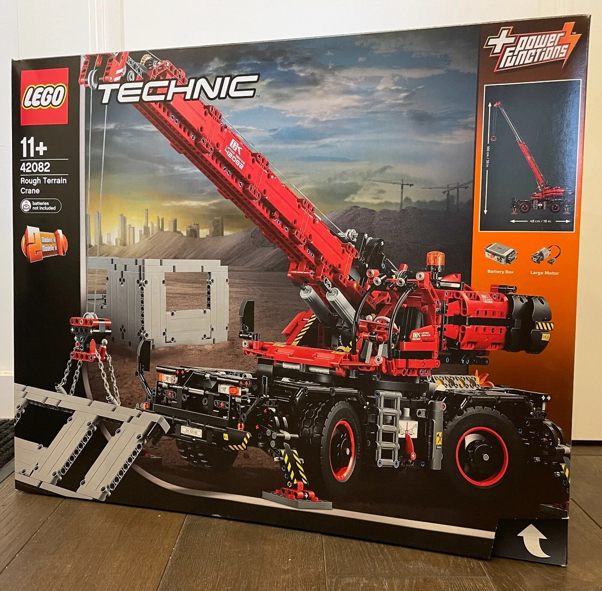 LEGO®-Technic La grue tout terrain Jeu Garçon et Fille 11 Ans et Plus, Jeu  de Construction, 4057 Pièces 42082 : LEGO: : Jeux et Jouets