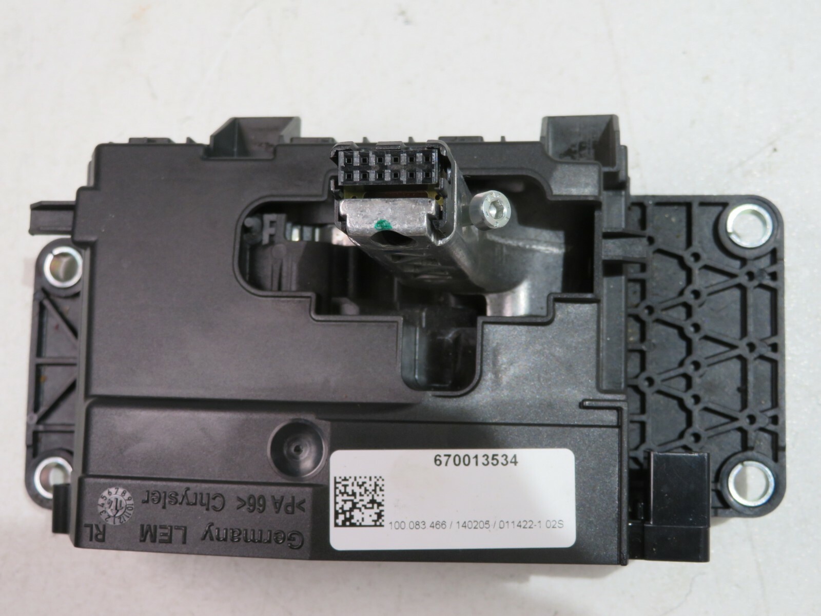 2014-2019 MASERATI GHIBLI SQ4 AUTOMATIC TRANSMISSION GEAR BOX FLOOR SHIFTER OEM