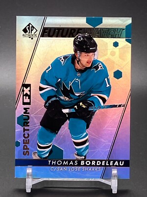 2022-23 SP Authentic Spectrum FX Future Watch S-69 (Scratched) THOMAS BORDELEAU