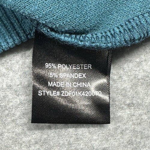 Nova Men Cefalo Textured Tank Top Mens S Blue Teal Relaxed Microfiber Velvet NWT - Picture 4 of 8
