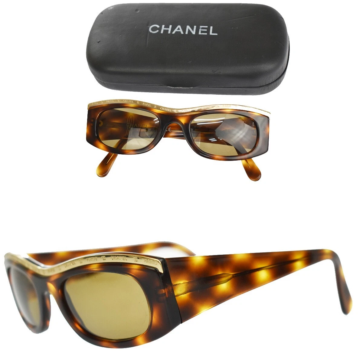 Vintage Chanel Cc Logo Sunglasses 