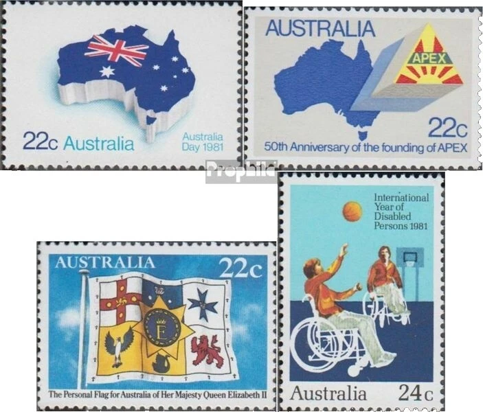 Estampillas de Australia de baloncesto