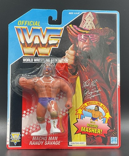 wwf hasbro Macho Man Randy Savage Series 3 Vintage...