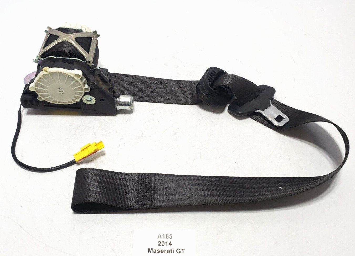 ✅ 08-19 OEM Maserati GT Coupe Front Right Passenger Seat Belt Retractor Black