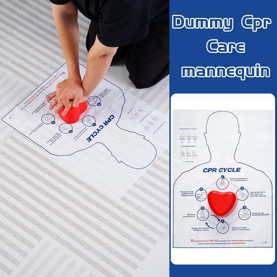 First Aid Training Rescue Teaching Tool Dummy Cpr Nursing Manikin Mod In Stock