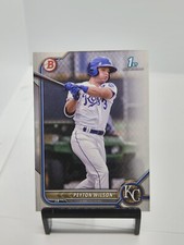 2022 Bowman Prospect Peyton Wilson 1st Bowman Kansas City Royals #BP-85