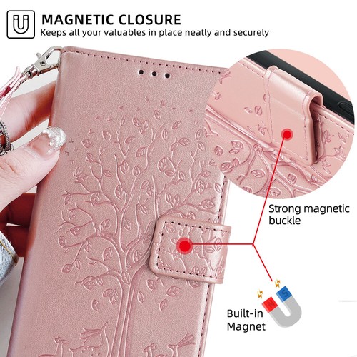 For Honor 90 Pro X7A X40i X40 Play 7T 8T 50 Plus Wallet Flip Case Stand Cover - Picture 8 of 18