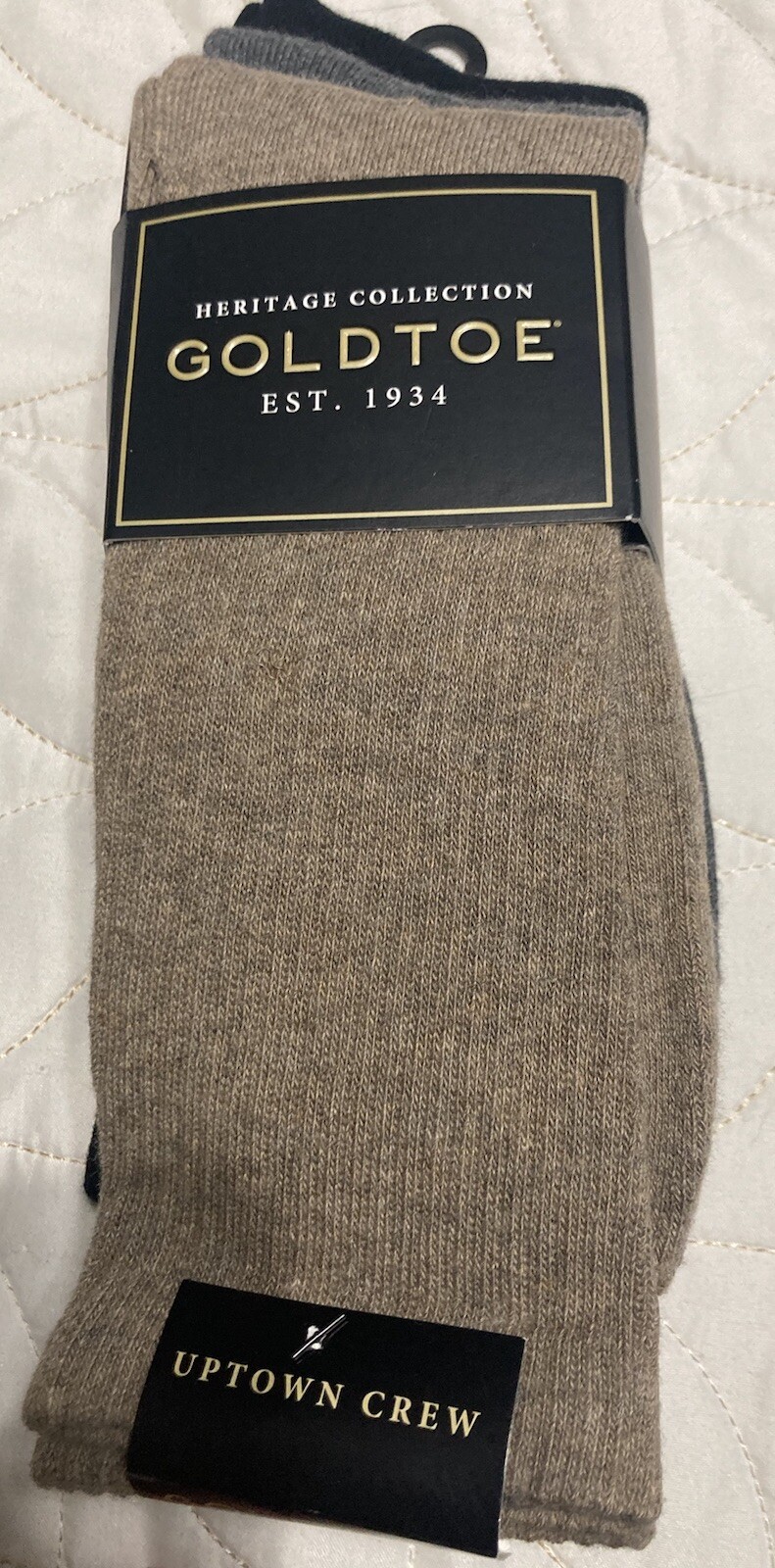 Gold Toe Uptown Heritage 3 Pack Moisture Control Men’s Crew Socks eBay