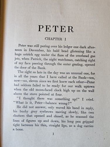 Peter by F. Hopkinson Smith 1908 Edition HC Book - Picture 8 of 8