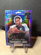 2019 hoops premium stock  jaren jackson jr backstage pass holo blue
