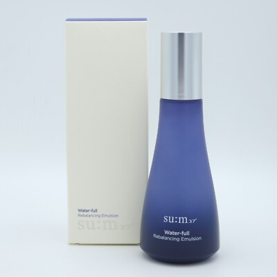 SU:M37 Water-full Rebalancing Emulsion 120ml Moisturizing Hydration K-Beauty