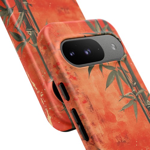 Bamboo Shoots Red - Phone Ink Case for iPhone, Galaxy, Pixel - Picture 121 of 281