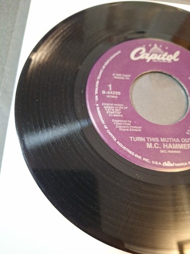 M.C. Hammer - Turn This Mutha Out / Ring Em 7" Vinyl EX Tested 1988 - Picture 3 of 8
