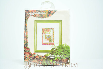 NEW: LANARTE CROSS STITCH KIT - LIFE STYLE COLLECTION - GARDEN (34392) - RARE