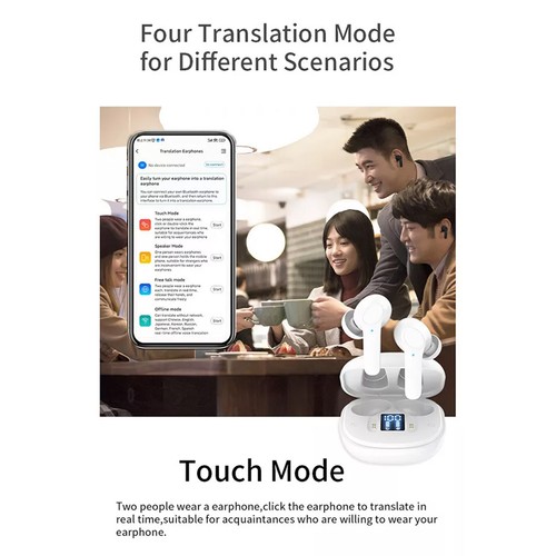 B11 Smart Language Translator Earbuds 144 Language Translator Device Wireless - Picture 9 of 18