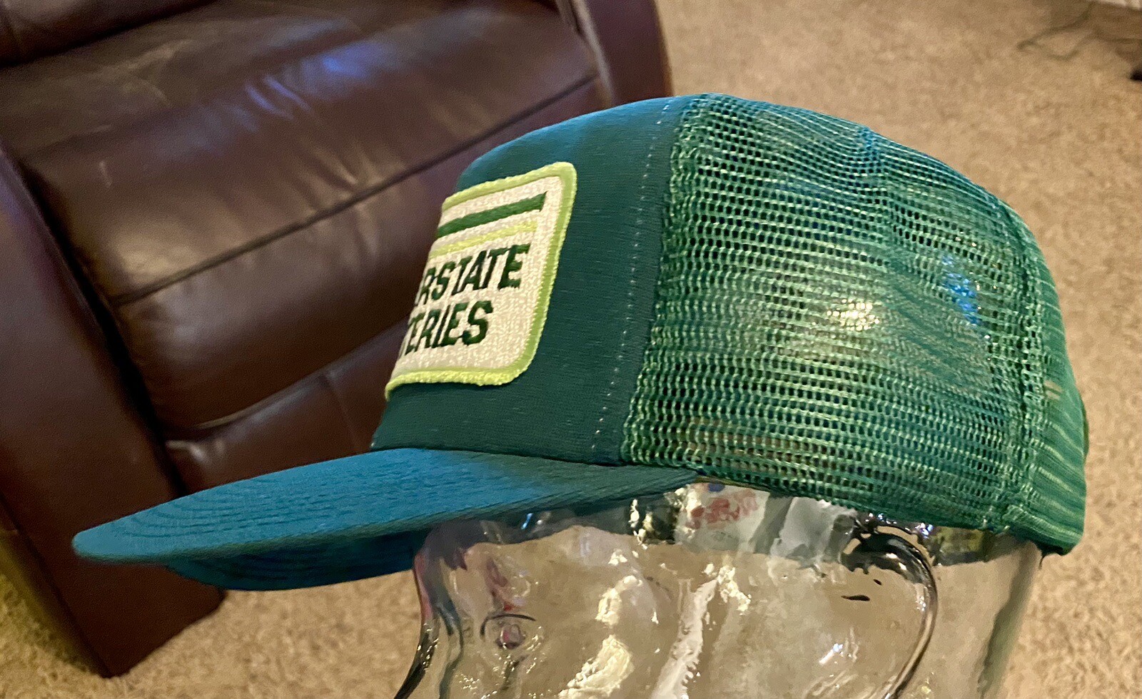 Vintage Interstate Batteries Snapback Patch Truck… - image 2