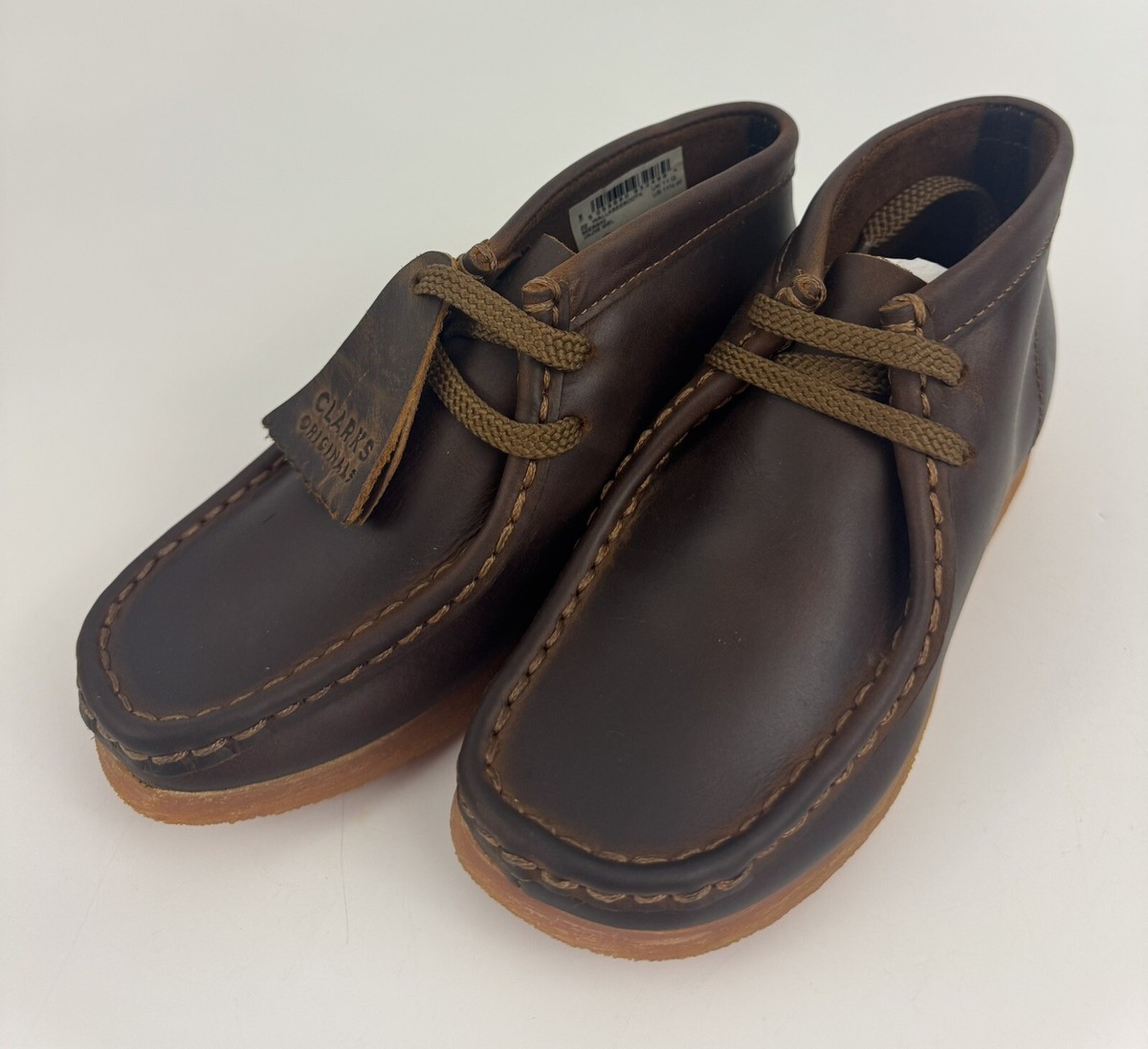 靴 CLARKS Wallabee UK8h Mens Clarks Wallabee EVO Casual Shoe - Beeswax | Journeys
