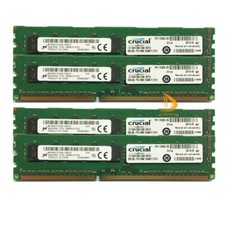 Micron 32 GB DDR3L RAM 4x 8 GB 10600E -1333Mhz 240PIN DIMM ECC Desktop Memory S