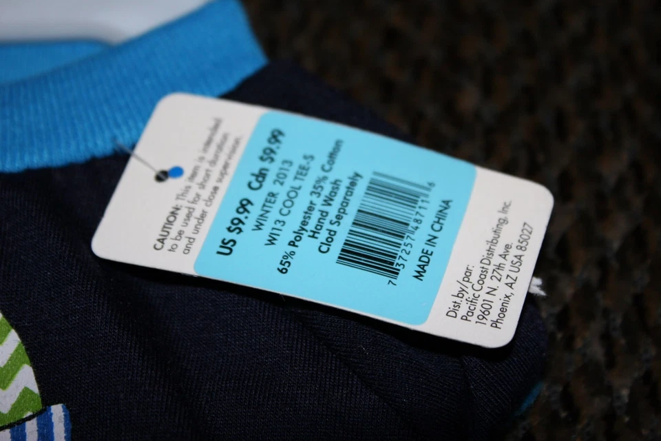 NEW I'M TOO COOL T SHIRT  size: SMALL DOG / PUPPY T-SHIRT  BLUE W/ GRAPHICS  *** - Image 3 of 4