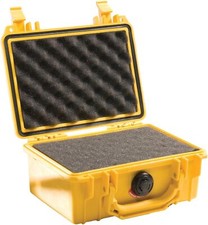 Pelican 1120 Case With Foam Yellow