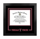 Campus Images Ncaa Texas Tech Red Raiders Unisex Spirit Diploma Manhattan Bla.