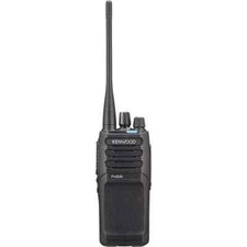 Kenwood NX-P1300AUK Two-Way Radio: UHF, 16 Channel 5 W, Black