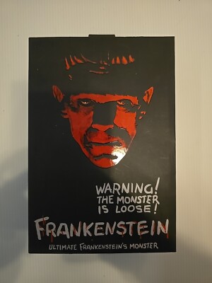 Ultimate Frankenstein Monster - B&W (7'' Action Figure) horror classic toy, NECA