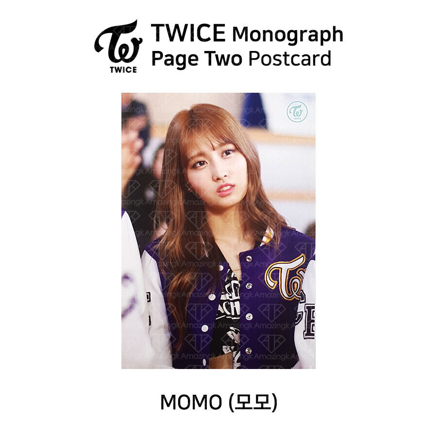 TWICE PAGE TWO Monograph Official Postcard Nayeon Momo Sana TWICE PAGE TWO Monograph Official Postcard Nayeon Momo Sana