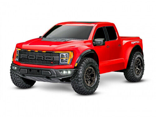 Traxxas Ford F-150 Raptor-R 4WD VXL3S Rtr 1:10 short Course Pickup Truck Red - Picture 1 of 18