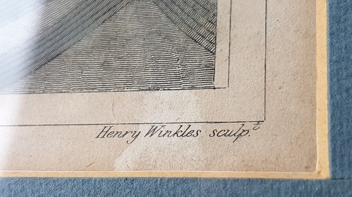 Grabado en acero de Henry Winkles marco de madera alrededor de 1850 M161 - Imagen 9 de 17