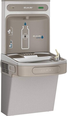 Elkay LZS8WSLK EZH2O Bottle Filling Station Single ADA Cooled & Filtered COMBO