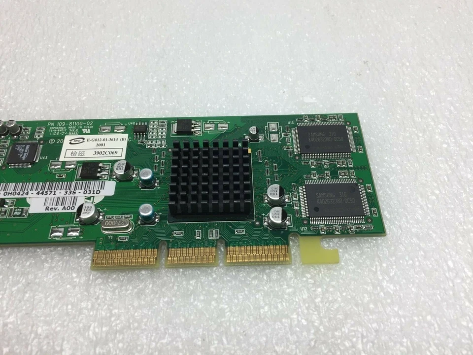 ATI Radeon 7000 AGP 32MB DDR Dual Head Video Card 1028110800 Dell 1R919 FR SHIP! - Image 3 of 4