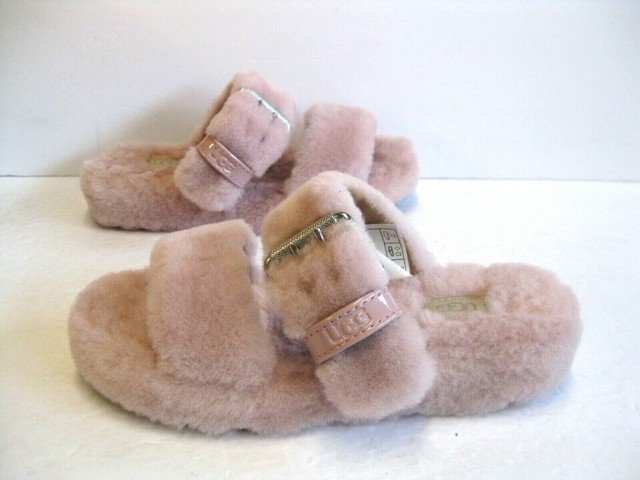 ugg fuzz yeah pink crystal