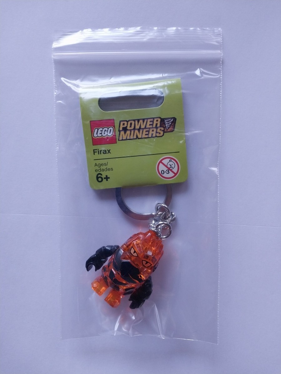 LEGO Power Miners Firax Orange Rock Monster 852862 Key Chain New