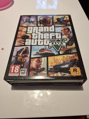 Grand Theft Auto V PC Box 7 Disc Sammlerstück  